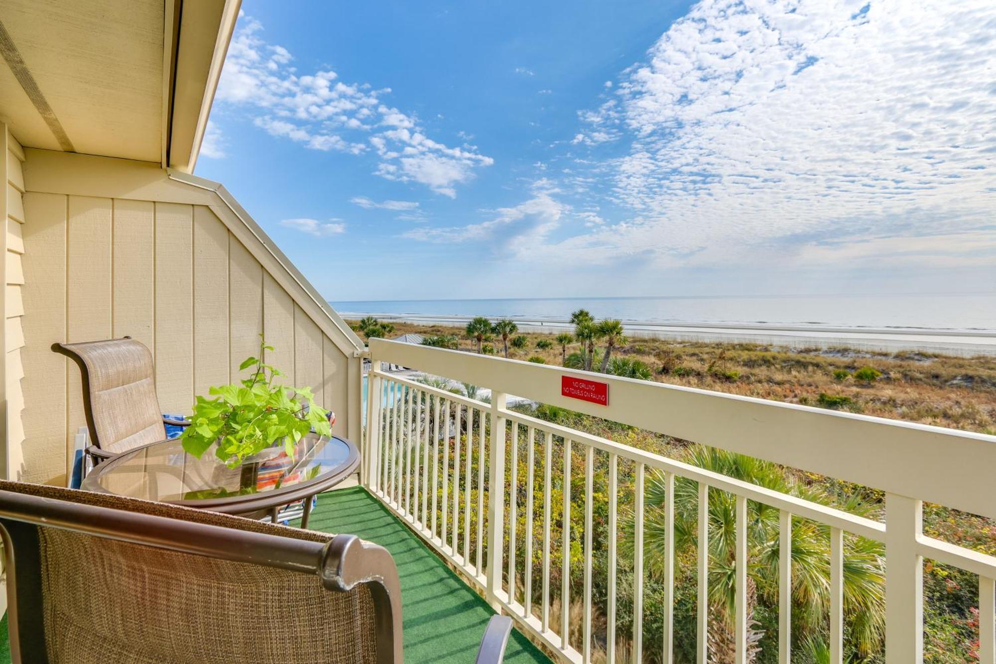 Breakers Oceanfront Getaway With Amazing View And Pool Vila Hilton Head Island Exterior foto